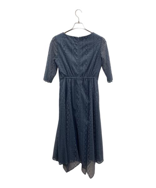 aimer anche（エメ アンシェ）aimer anche (エメ アンシェ) 半袖ワンピース ブルー サイズ:Mの古着・服飾アイテム