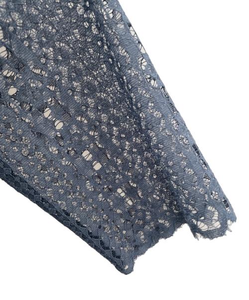 aimer anche（エメ アンシェ）aimer anche (エメ アンシェ) 半袖ワンピース ブルー サイズ:Mの古着・服飾アイテム