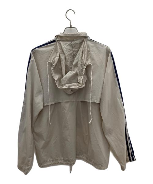 adidas Originals（アディダスオリジナル）adidas Originals (アディダスオリジナル) ハーフジップジャケット ベージュ×ネイビー サイズ:不明の古着・服飾アイテム