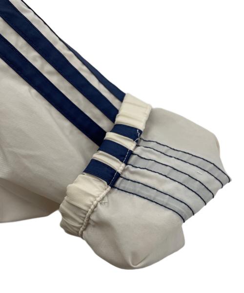adidas Originals（アディダスオリジナル）adidas Originals (アディダスオリジナル) ハーフジップジャケット ベージュ×ネイビー サイズ:不明の古着・服飾アイテム