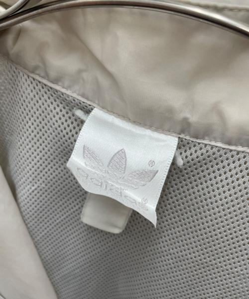 adidas Originals（アディダスオリジナル）adidas Originals (アディダスオリジナル) ハーフジップジャケット ベージュ×ネイビー サイズ:不明の古着・服飾アイテム