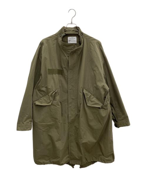 FREAK'S STORE（フリークスストア）FREAK'S STORE (フリークスストア) ミリタリーコート カーキ サイズ:Sの古着・服飾アイテム