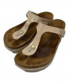 BIRKENSTOCKビルケンシュトック）の古着「トングサンダル」｜ブラウン