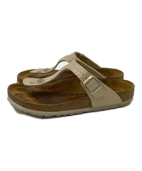 BIRKENSTOCK（ビルケンシュトック）BIRKENSTOCK (ビルケンシュトック) トングサンダル ブラウン サイズ:24.5の古着・服飾アイテム