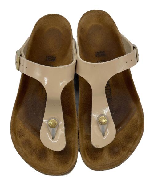 BIRKENSTOCK（ビルケンシュトック）BIRKENSTOCK (ビルケンシュトック) トングサンダル ブラウン サイズ:24.5の古着・服飾アイテム