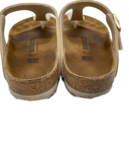 BIRKENSTOCK（ビルケンシュトック）BIRKENSTOCK (ビルケンシュトック) トングサンダル ブラウン サイズ:24.5の古着・服飾アイテム