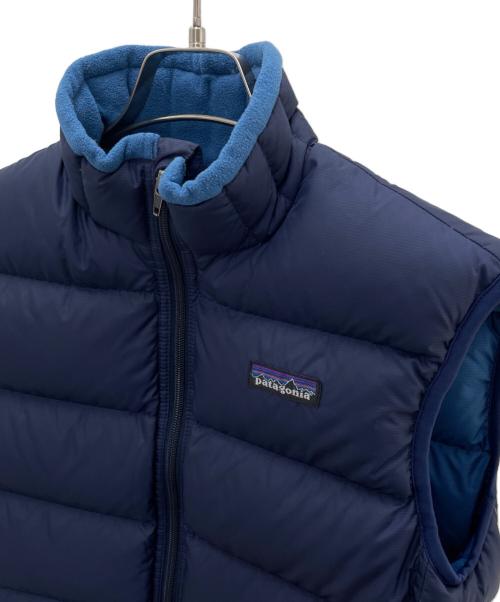 Patagonia（パタゴニア）Patagonia (パタゴニア) ダウンベスト ネイビー サイズ:Mの古着・服飾アイテム