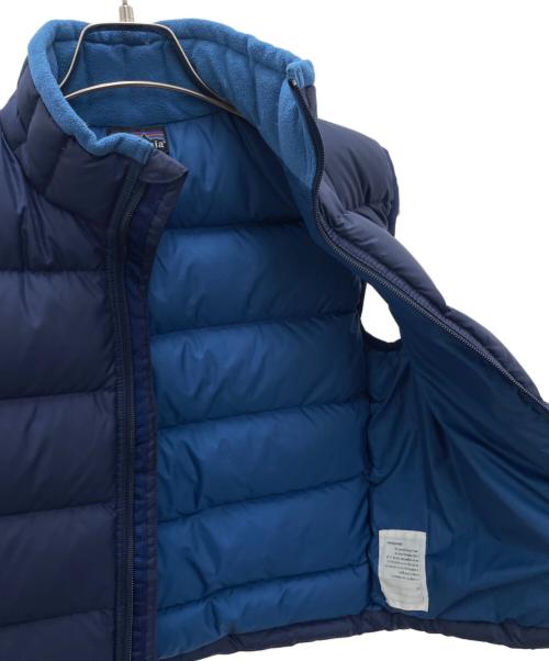 Patagonia（パタゴニア）Patagonia (パタゴニア) ダウンベスト ネイビー サイズ:Mの古着・服飾アイテム