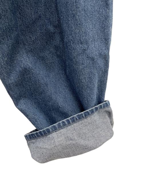 PAY DAY（ペイデイ）PAY DAY (ペイデイ) タック入りデニムパンツ ブルー サイズ:36の古着・服飾アイテム