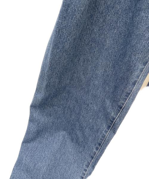 PAY DAY（ペイデイ）PAY DAY (ペイデイ) タック入りデニムパンツ ブルー サイズ:36の古着・服飾アイテム