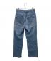 upper hights (アッパーハイツ) デニムパンツ ブルー サイズ:22：5000円