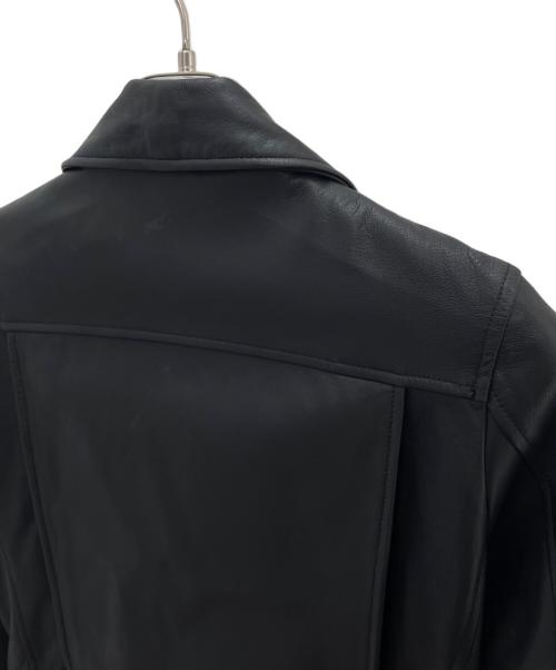 upper hights（アッパーハイツ）upper hights (アッパーハイツ) ラムレザージャケット ブラック サイズ:1の古着・服飾アイテム