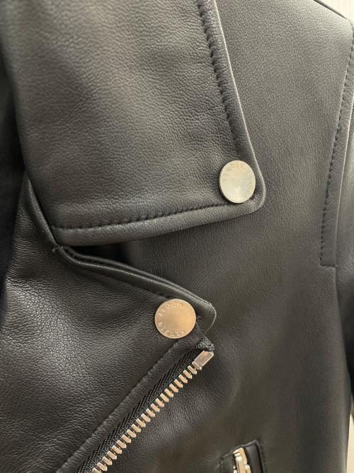 upper hights（アッパーハイツ）upper hights (アッパーハイツ) ラムレザージャケット ブラック サイズ:1の古着・服飾アイテム