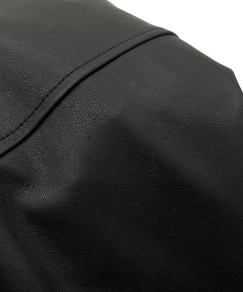 upper hights（アッパーハイツ）upper hights (アッパーハイツ) ラムレザージャケット ブラック サイズ:1の古着・服飾アイテム