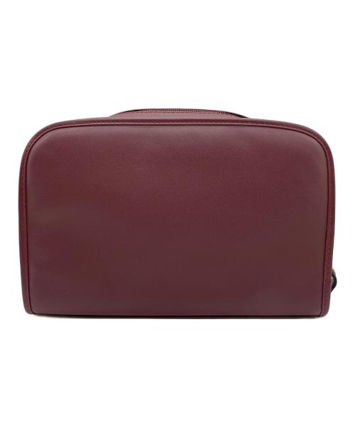 Cartier（カルティエ）Cartier (カルティエ) クラッチバッグ ボルドーの古着・服飾アイテム
