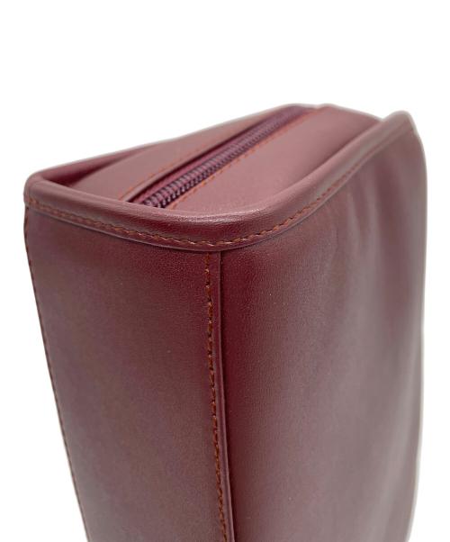 Cartier（カルティエ）Cartier (カルティエ) クラッチバッグ ボルドーの古着・服飾アイテム