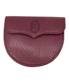 Cartier（カルティエ）の古着「コインケース」｜ボルドー