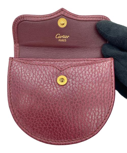 Cartier（カルティエ）Cartier (カルティエ) コインケース ボルドーの古着・服飾アイテム