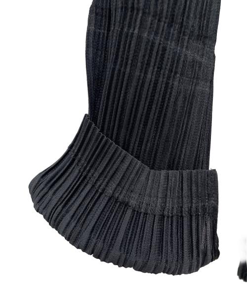 PLEATS PLEASE（プリーツプリーズ）PLEATS PLEASE (プリーツプリーズ) プリーツジャケット ブラック サイズ:3の古着・服飾アイテム