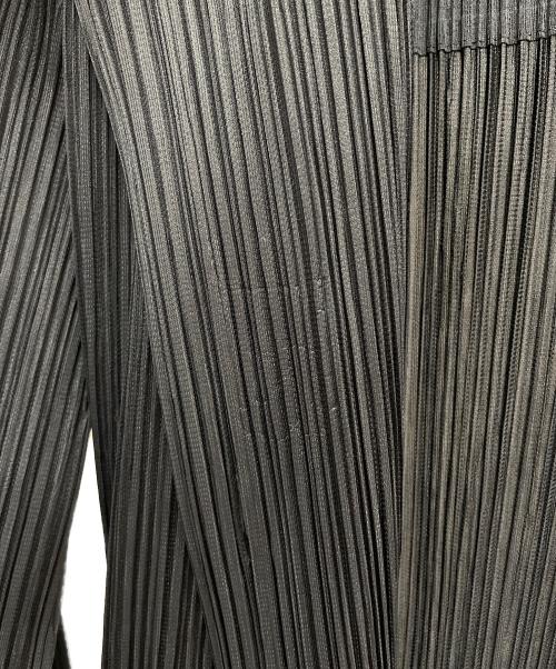 PLEATS PLEASE（プリーツプリーズ）PLEATS PLEASE (プリーツプリーズ) プリーツジャケット ブラック サイズ:3の古着・服飾アイテム