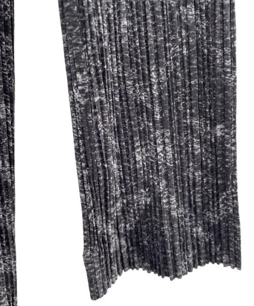 PLEATS PLEASE（プリーツプリーズ）PLEATS PLEASE (プリーツプリーズ) ジップジャケット グレー サイズ:3の古着・服飾アイテム