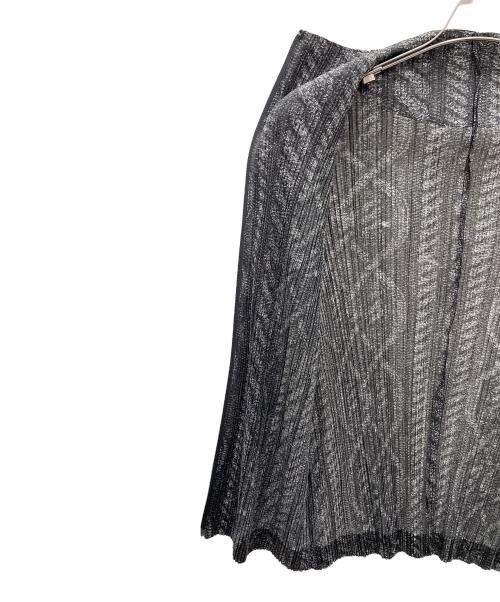 PLEATS PLEASE（プリーツプリーズ）PLEATS PLEASE (プリーツプリーズ) ジップジャケット グレー サイズ:3の古着・服飾アイテム
