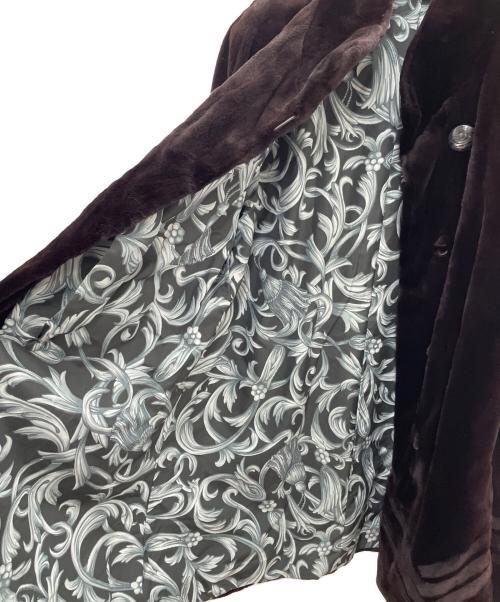 SAGA MINK（サガミンク）SAGA MINK (サガミンク) 毛皮ハーフコート ブラウン サイズ:Fの古着・服飾アイテム