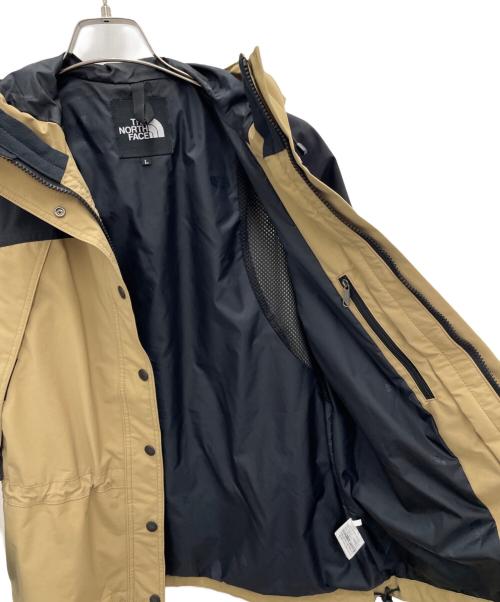 THE NORTH FACE（ザ ノース フェイス）THE NORTH FACE (ザ ノース フェイス) マウンテンライトジャケット ブラウン×ブラック サイズ:Lの古着・服飾アイテム