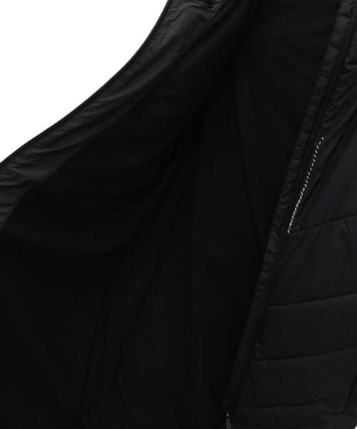 asics（アシックス）asics (アシックス) ウォーマーハーフコート ブラック サイズ:XL 未使用品の古着・服飾アイテム