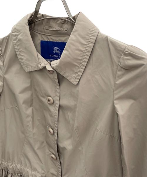 BURBERRY BLUE LABEL（バーバリー ブルー レーベル）BURBERRY BLUE LABEL (バーバリー ブルー レーベル) フレアコート ブラウン サイズ:36の古着・服飾アイテム