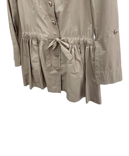 BURBERRY BLUE LABEL（バーバリー ブルー レーベル）BURBERRY BLUE LABEL (バーバリー ブルー レーベル) フレアコート ブラウン サイズ:36の古着・服飾アイテム