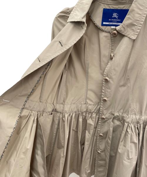 BURBERRY BLUE LABEL（バーバリー ブルー レーベル）BURBERRY BLUE LABEL (バーバリー ブルー レーベル) フレアコート ブラウン サイズ:36の古着・服飾アイテム