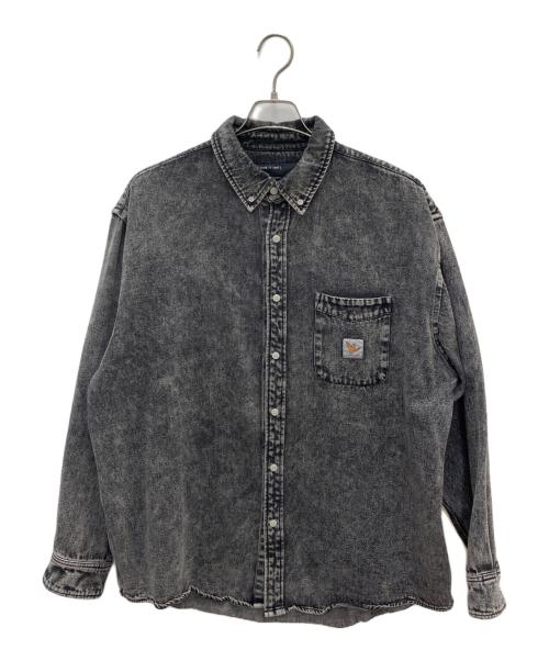 MARK GONZALES（マーク・ゴンザレス）MARK GONZALES (マーク・ゴンザレス) デニムジャケット ブラック サイズ:Lの古着・服飾アイテム