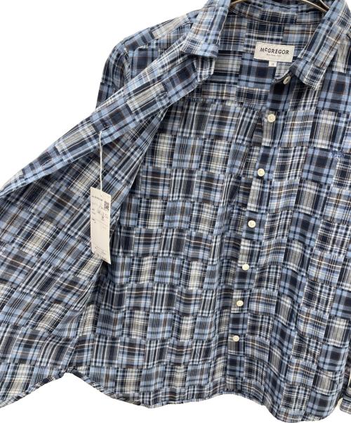 McGREGOR（マックレガー）McGREGOR (マックレガー) 長袖シャツ ブルー サイズ:M 未使用品の古着・服飾アイテム