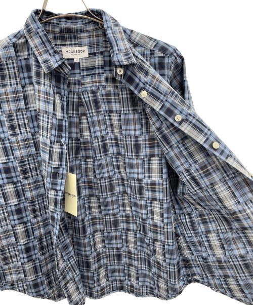 McGREGOR（マックレガー）McGREGOR (マックレガー) 長袖シャツ ブルー サイズ:M 未使用品の古着・服飾アイテム