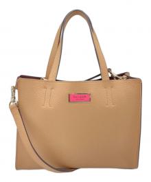 Kate Spade（ケイトスペード）の古着「2WAYショルダーバッグ」｜ベージュ