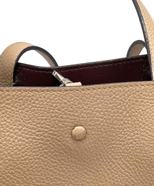 Kate Spade（ケイトスペード）Kate Spade (ケイトスペード) 2WAYショルダーバッグ ベージュの古着・服飾アイテム