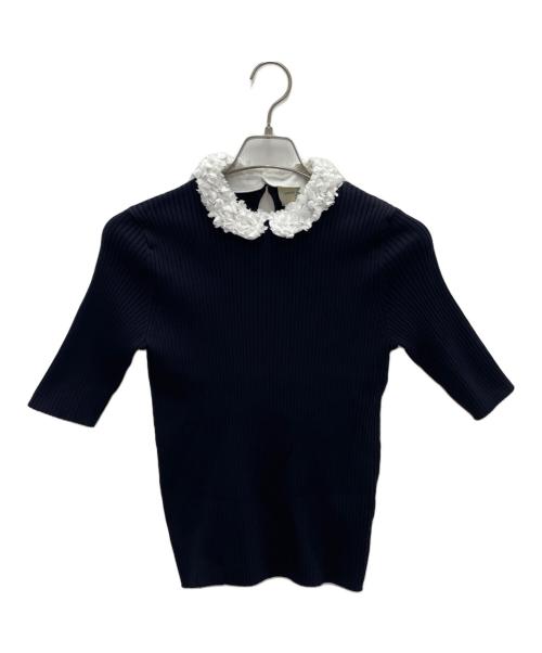UNITED ARROWS TOKYO（ユナイテッドアローズトウキョウ）UNITED ARROWS TOKYO (ユナイテッドアローズトウキョウ) 薄手ニット ネイビー サイズ:ーの古着・服飾アイテム