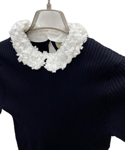 UNITED ARROWS TOKYO（ユナイテッドアローズトウキョウ）UNITED ARROWS TOKYO (ユナイテッドアローズトウキョウ) 薄手ニット ネイビー サイズ:ーの古着・服飾アイテム