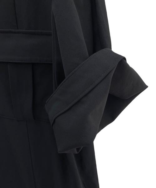 RIM.ARK（リムアーク）RIM.ARK (リムアーク) ネックデザインボックスドレス ブラック サイズ:38の古着・服飾アイテム