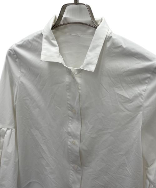 cccmalie（シーマリー）cccmalie (シーマリー) 半袖ブラウス ホワイト サイズ:Fの古着・服飾アイテム