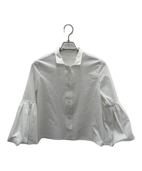 cccmalie（シーマリー）cccmalie (シーマリー) 半袖ブラウス ホワイト サイズ:Fの古着・服飾アイテム