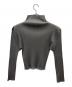 PLEATS PLEASE ISSEY MIYAKE (プリーツプリーズ イッセイミヤケ) 長袖ブラウス グレー サイズ:3：15000円