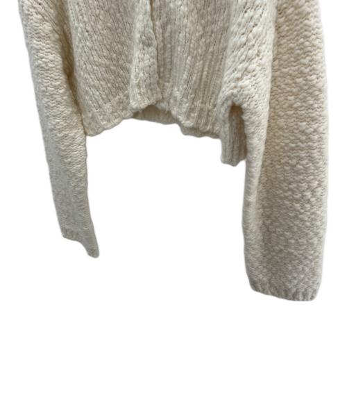 e/rm（イーアールエム）e/rm (イーアールエム) 厚手ニット ホワイト サイズ:F 未使用品の古着・服飾アイテム
