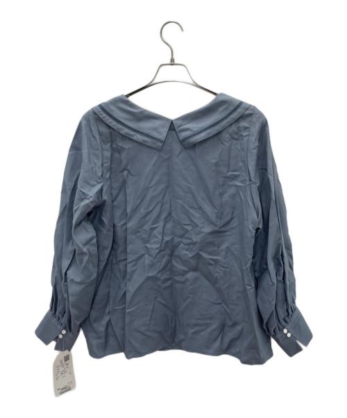 SHIPS any（シップスエニィ）SHIPS any (シップスエニィ) 長袖ブラウス ブルー サイズ:1 未使用品の古着・服飾アイテム