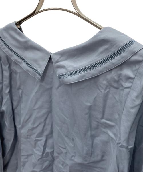 SHIPS any（シップスエニィ）SHIPS any (シップスエニィ) 長袖ブラウス ブルー サイズ:1 未使用品の古着・服飾アイテム
