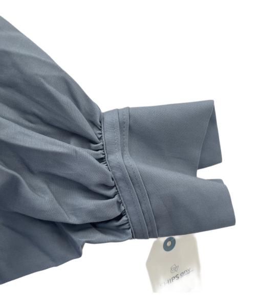 SHIPS any（シップスエニィ）SHIPS any (シップスエニィ) 長袖ブラウス ブルー サイズ:1 未使用品の古着・服飾アイテム