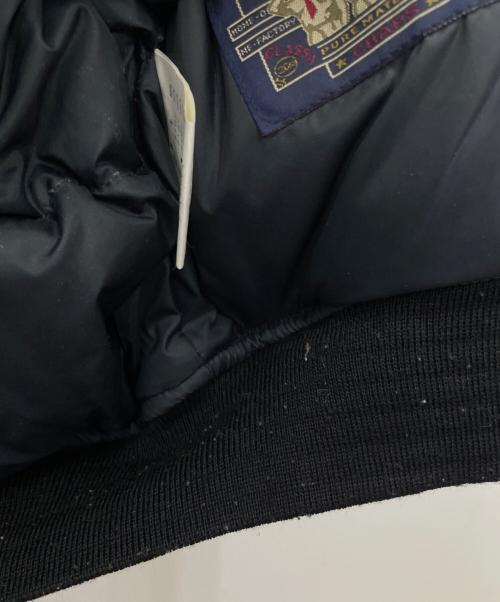 CHAPS RALPH LAUREN（チャップス ラルフローレン）CHAPS RALPH LAUREN (チャップス ラルフローレン) フライトジャケット ブラウン×ブラック サイズ:Mの古着・服飾アイテム