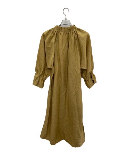 MaxMara（マックスマーラ）MaxMara (マックスマーラ) 長袖ワンピース カーキ サイズ:44 未使用品の古着・服飾アイテム