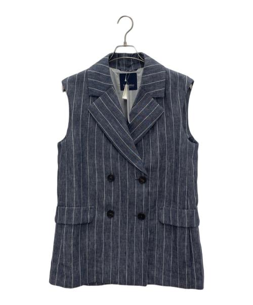 'S Max Mara（エスマックスマーラ）'S Max Mara (エスマックスマーラ) ジレ ネイビー サイズ:44 未使用品の古着・服飾アイテム